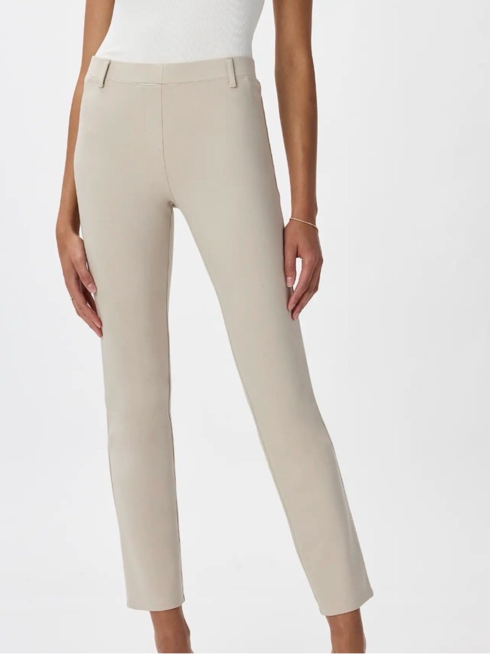 Quince Ultra-Stretch Ponte Straight Leg Pants